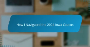 How I Navigated the 2024 Iowa Caucus