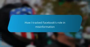 How I tracked Facebook’s role in misinformation